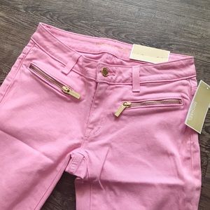 Michael Kors Skinny Light Pink Women Jens Size 0
